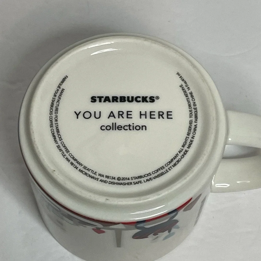 Starbucks Kansas City You Are Here Collection Coffee Tea Mug 14 oz KC Barista